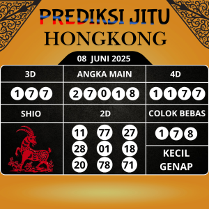 Kode Syair Togel HK Akurat Hari Ini Minggu, 08 Juni 2025