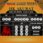 Syair Togel HK Paling Akurat Hari Ini Minggu, 14 Juli 2025