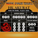 Syair Togel HK Paling Akurat Hari Ini Rabu, 16 Juli 2025